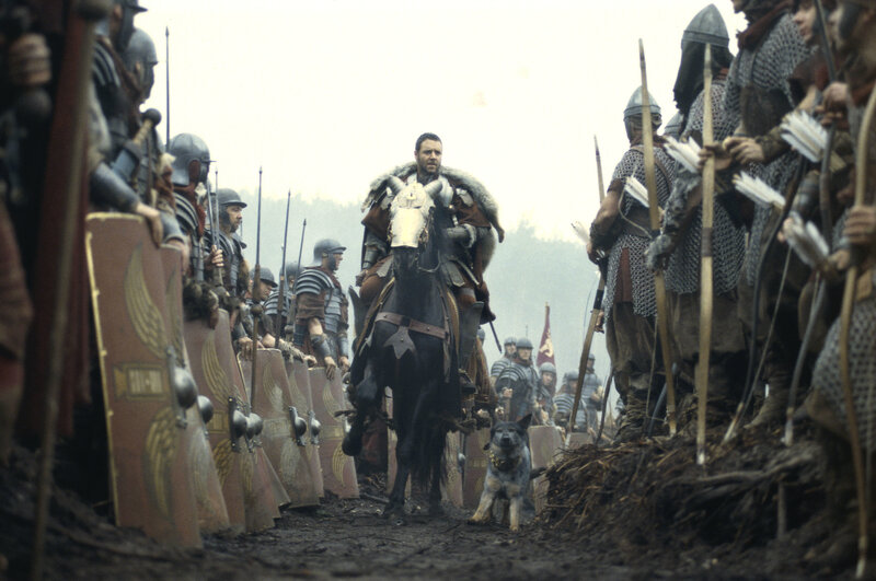 Roman general on horseback