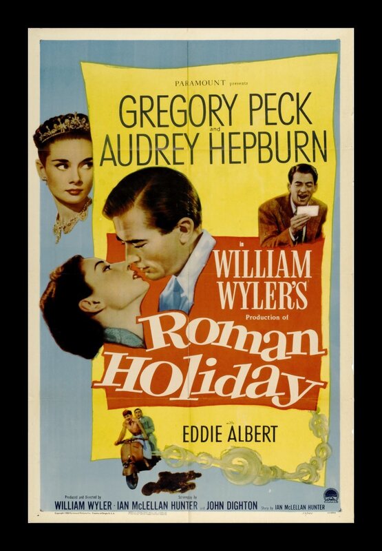 Roman Holiday movie poster