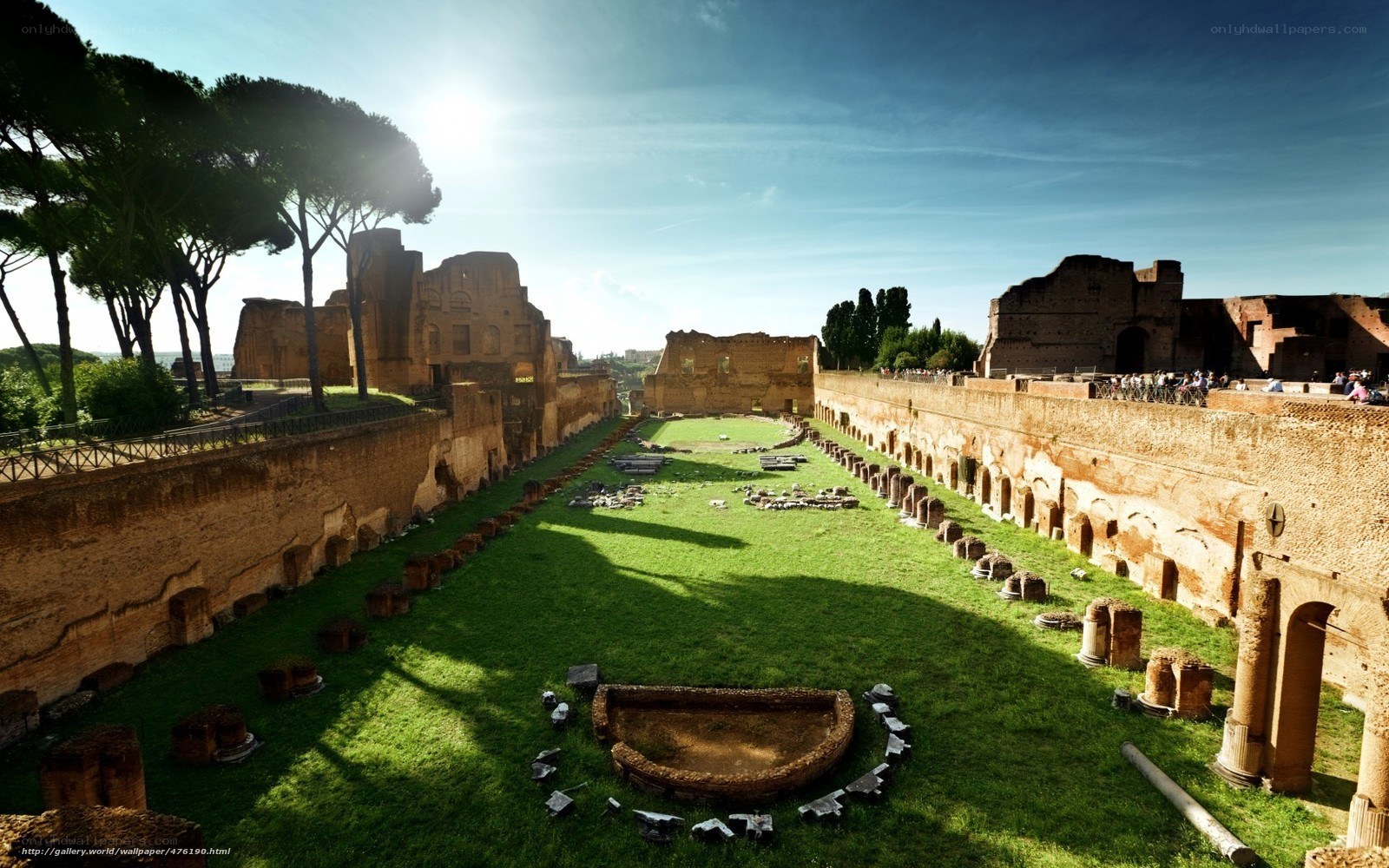 Roman ruins in Rome