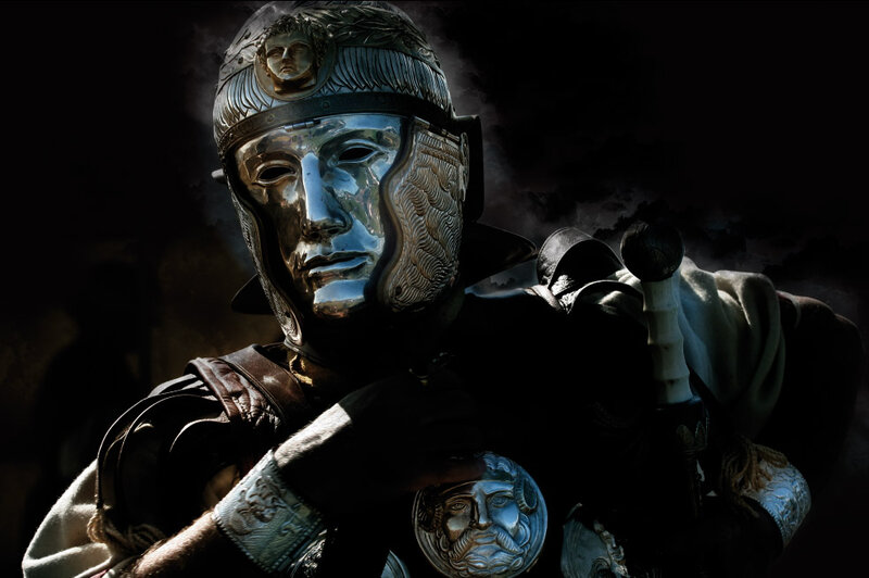 Roman soldier in armor