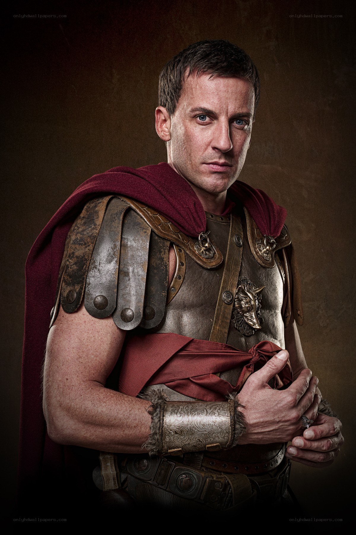 Roman soldier in armor