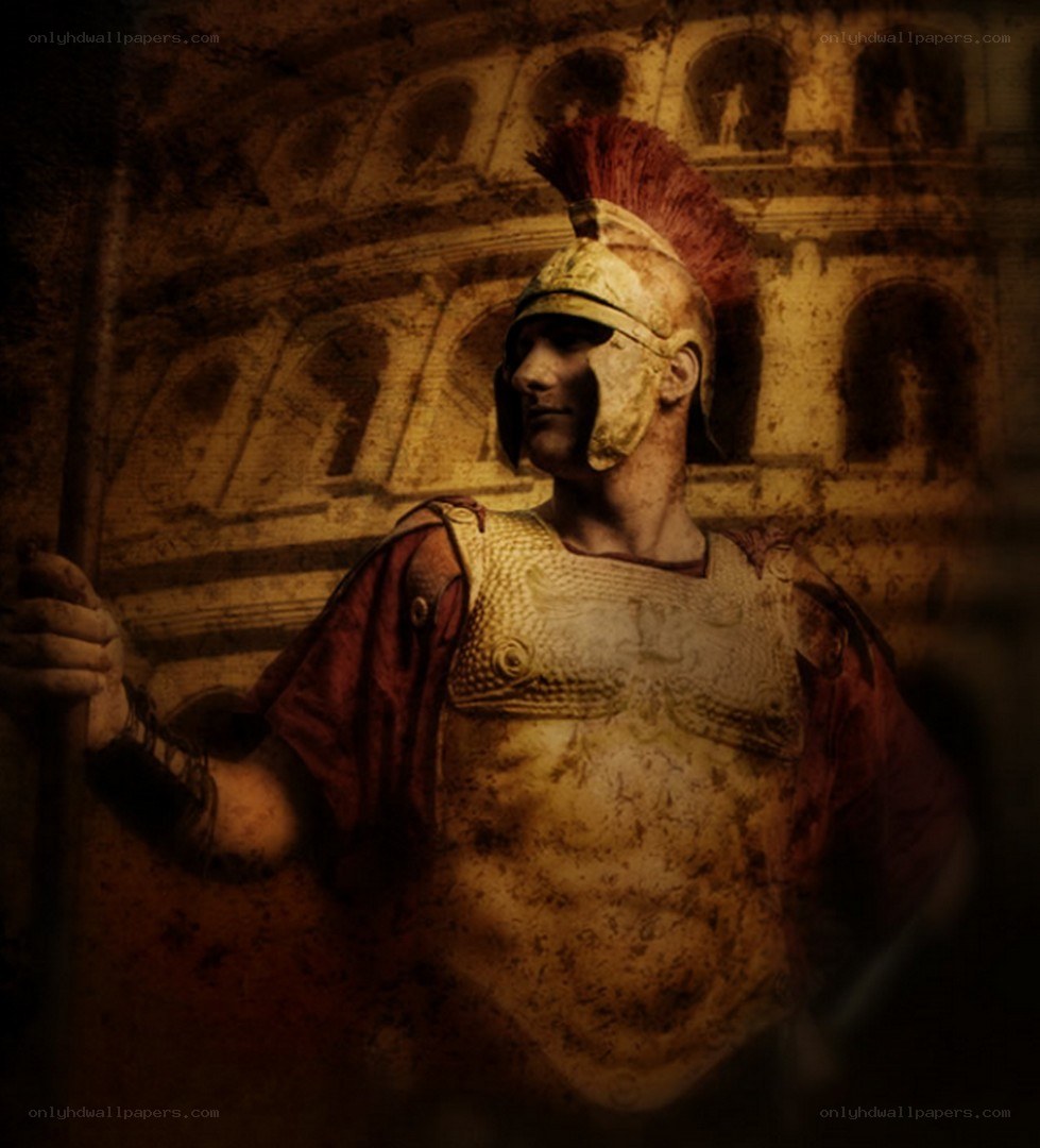 Roman soldier in Colosseum