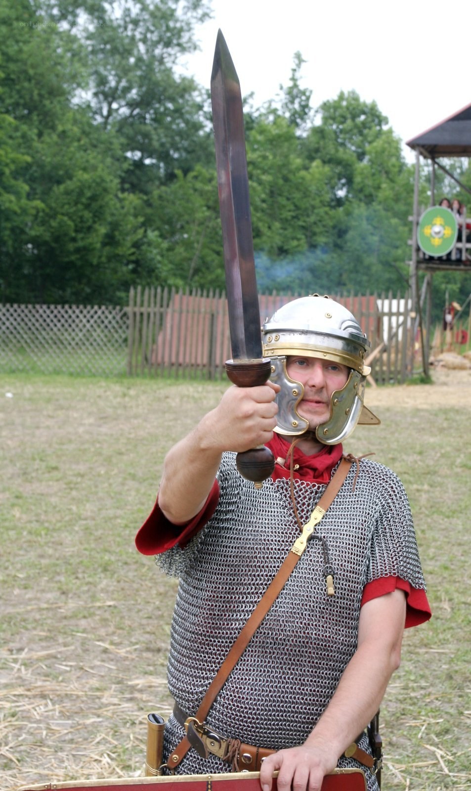 Roman soldier with sword