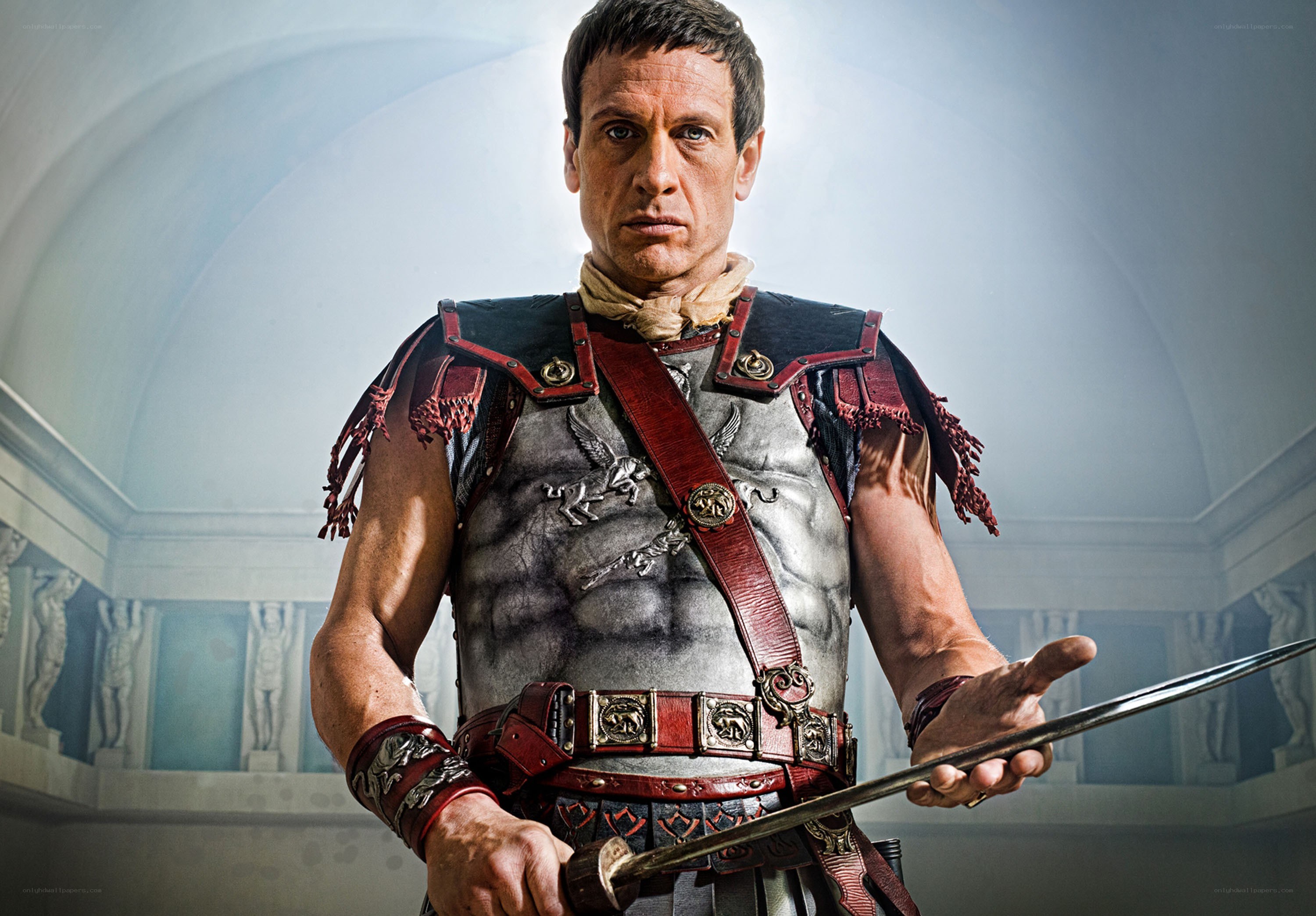 Roman soldier with sword