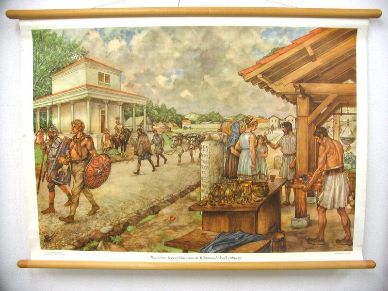 Roman Soldiers and Civilians