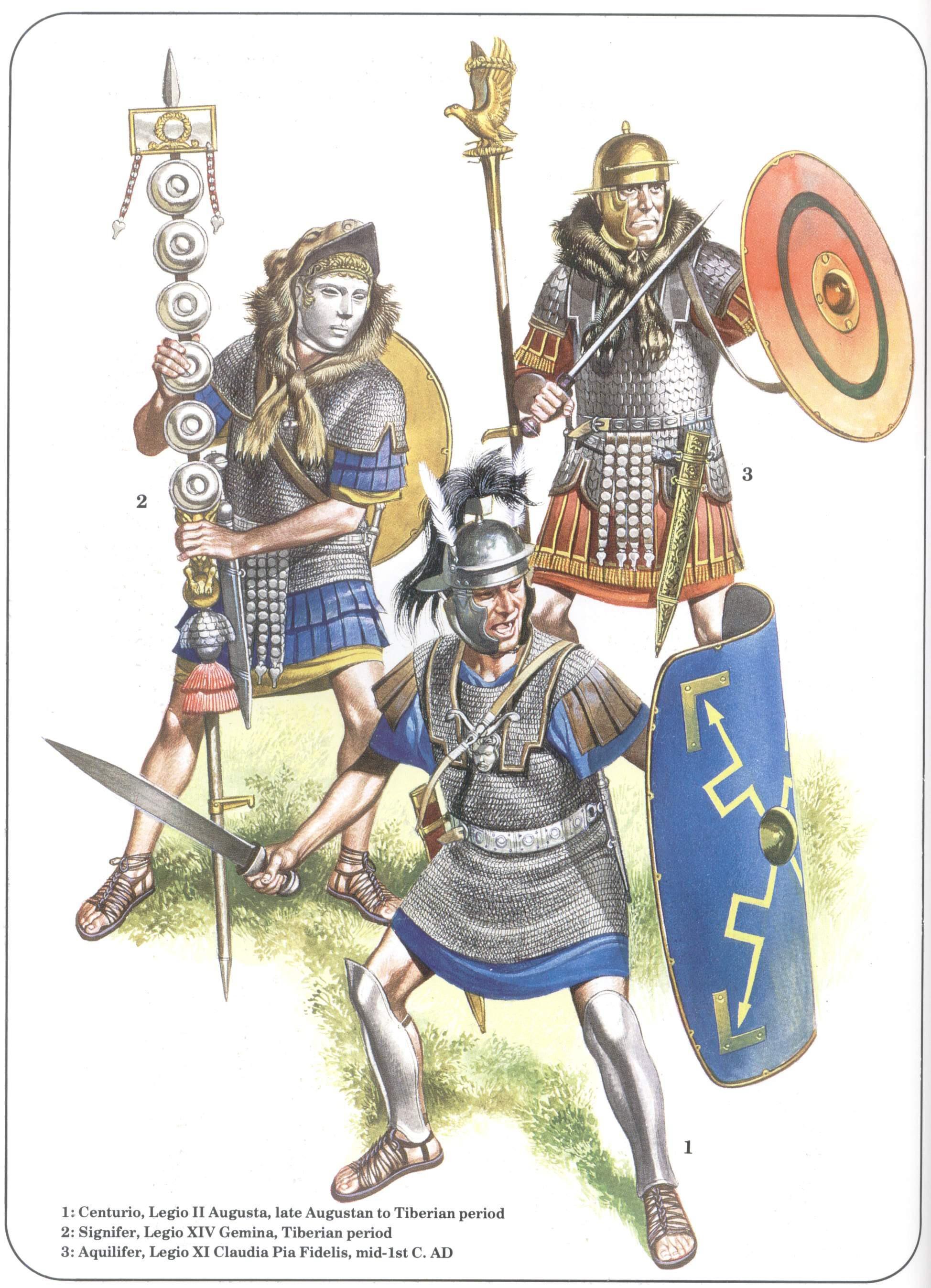 Roman soldiers illustration