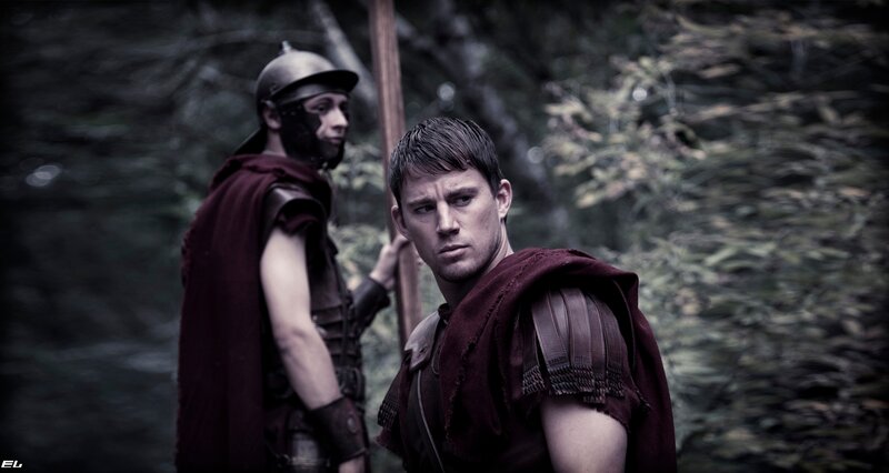 Roman soldiers in forest