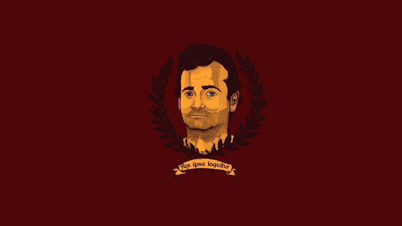 Roman-style portrait illustration