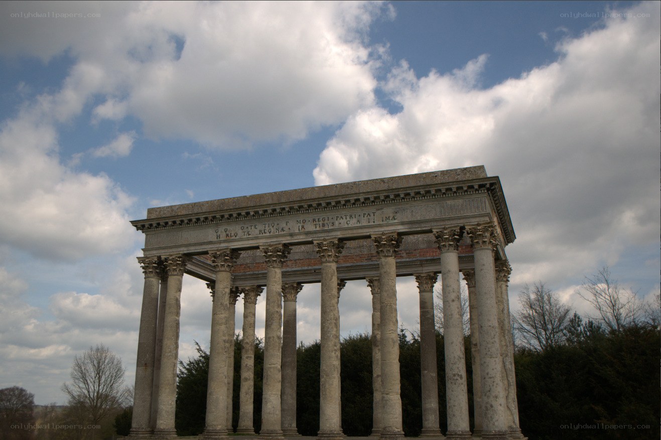 Roman temple in England