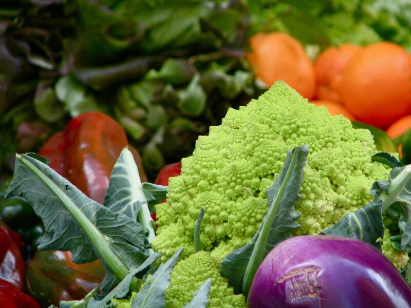 Romanesco Broccoli with Vegetables