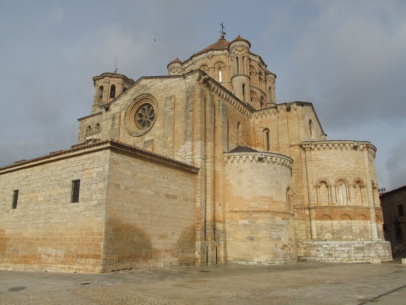 Romanesque cathedral in Spain