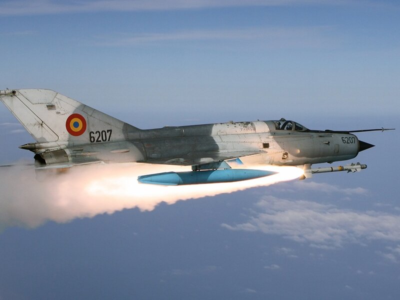 Romanian MiG-21 Fighter Jet
