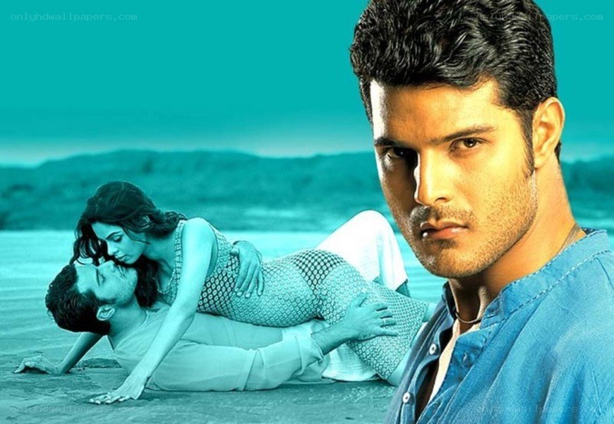 romantic beach scene with couple