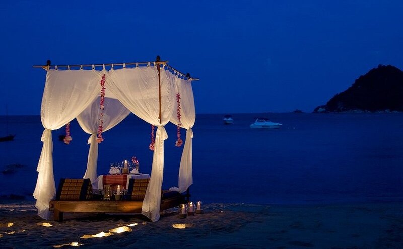Romantic Beach Setup