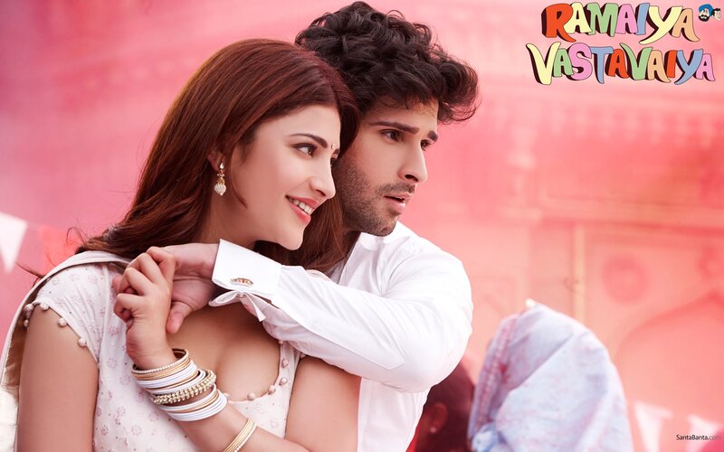 Romantic couple in traditional attire