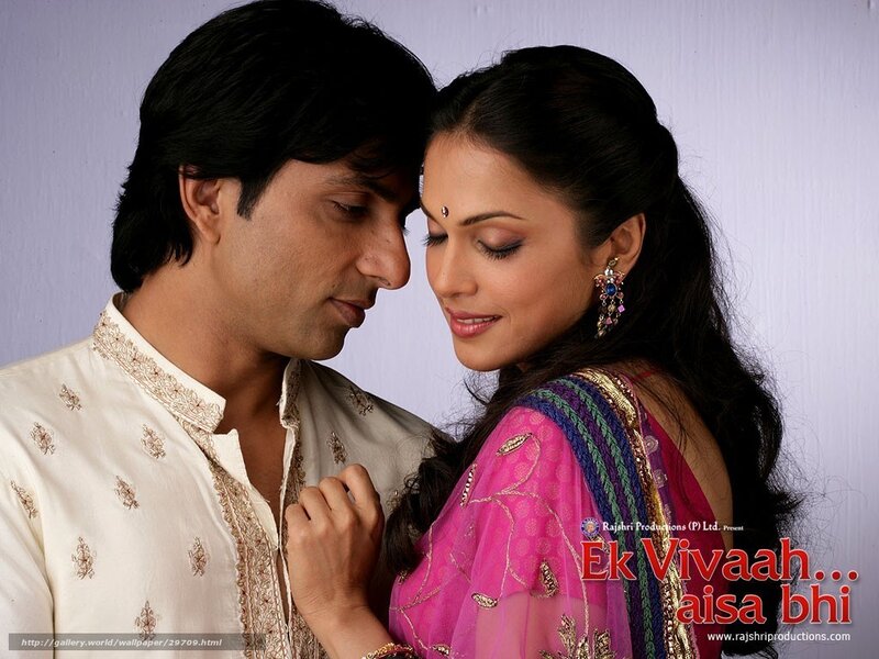 romantic couple in traditional attire