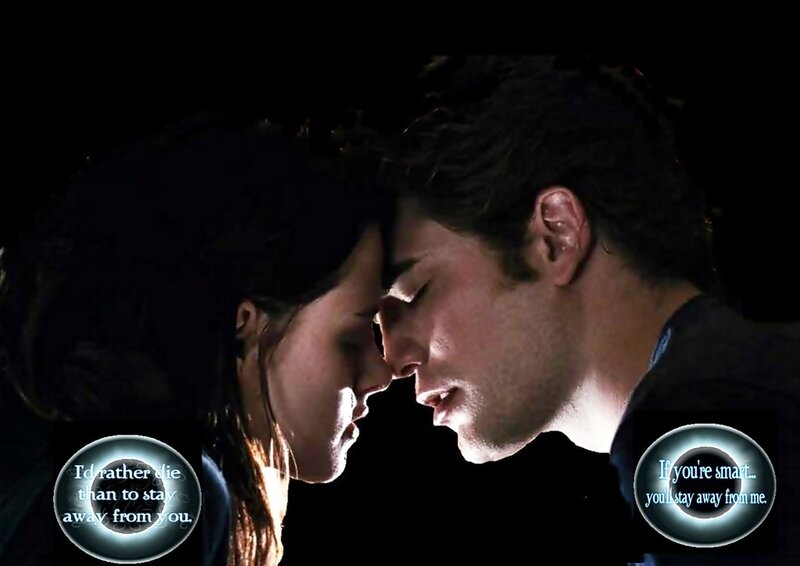 romantic couple scene