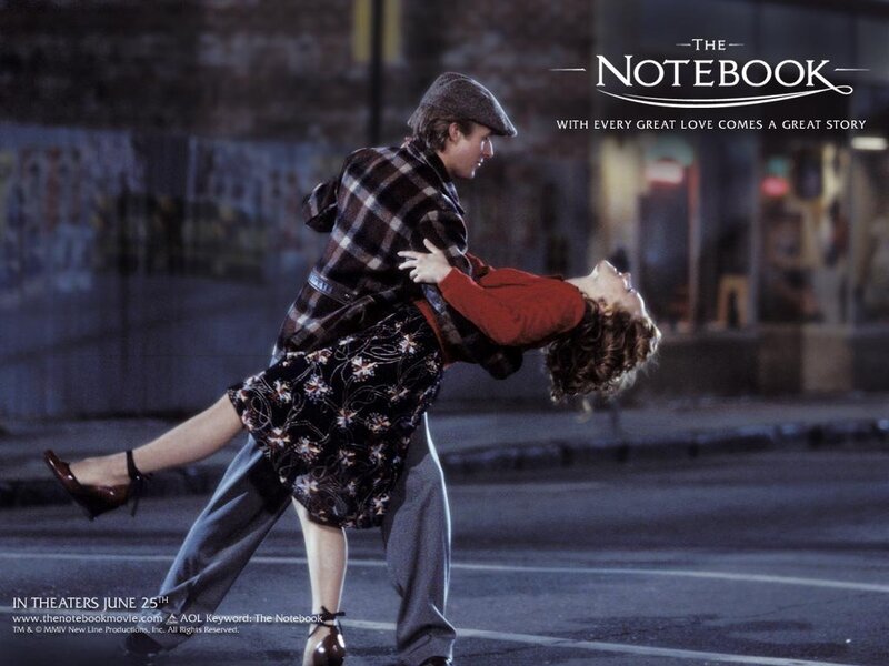 romantic dance scene from the notebook