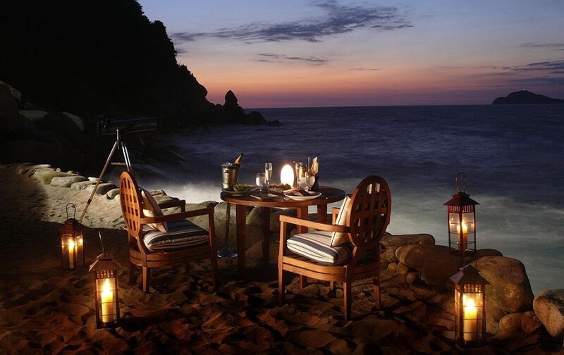 Romantic Dinner on Beach