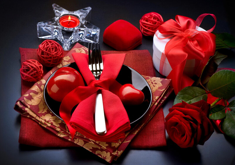 Romantic Dinner Setting