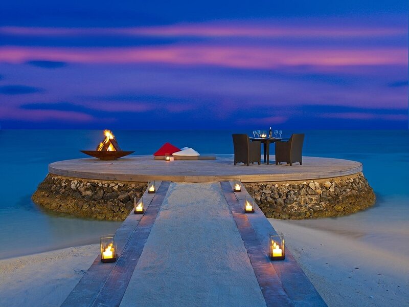 Romantic Dinner Setup