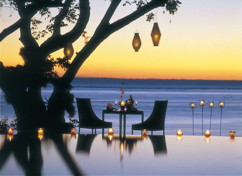Romantic Dinner Table — Yellow