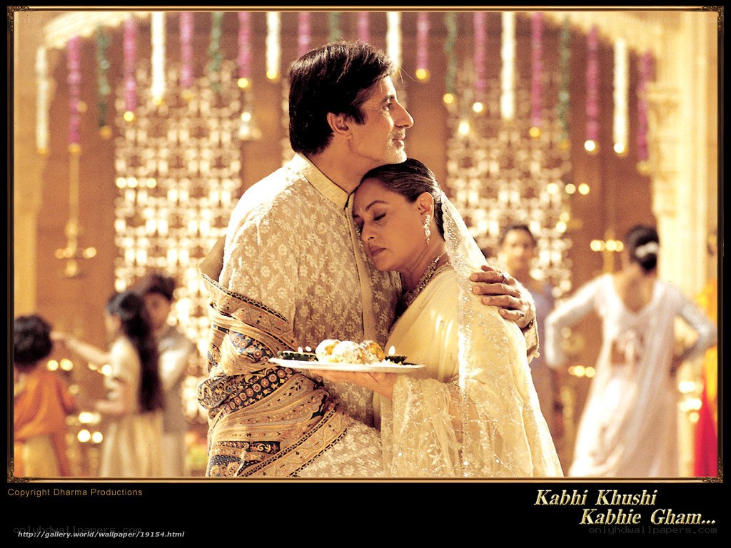 Romantic embrace at wedding
