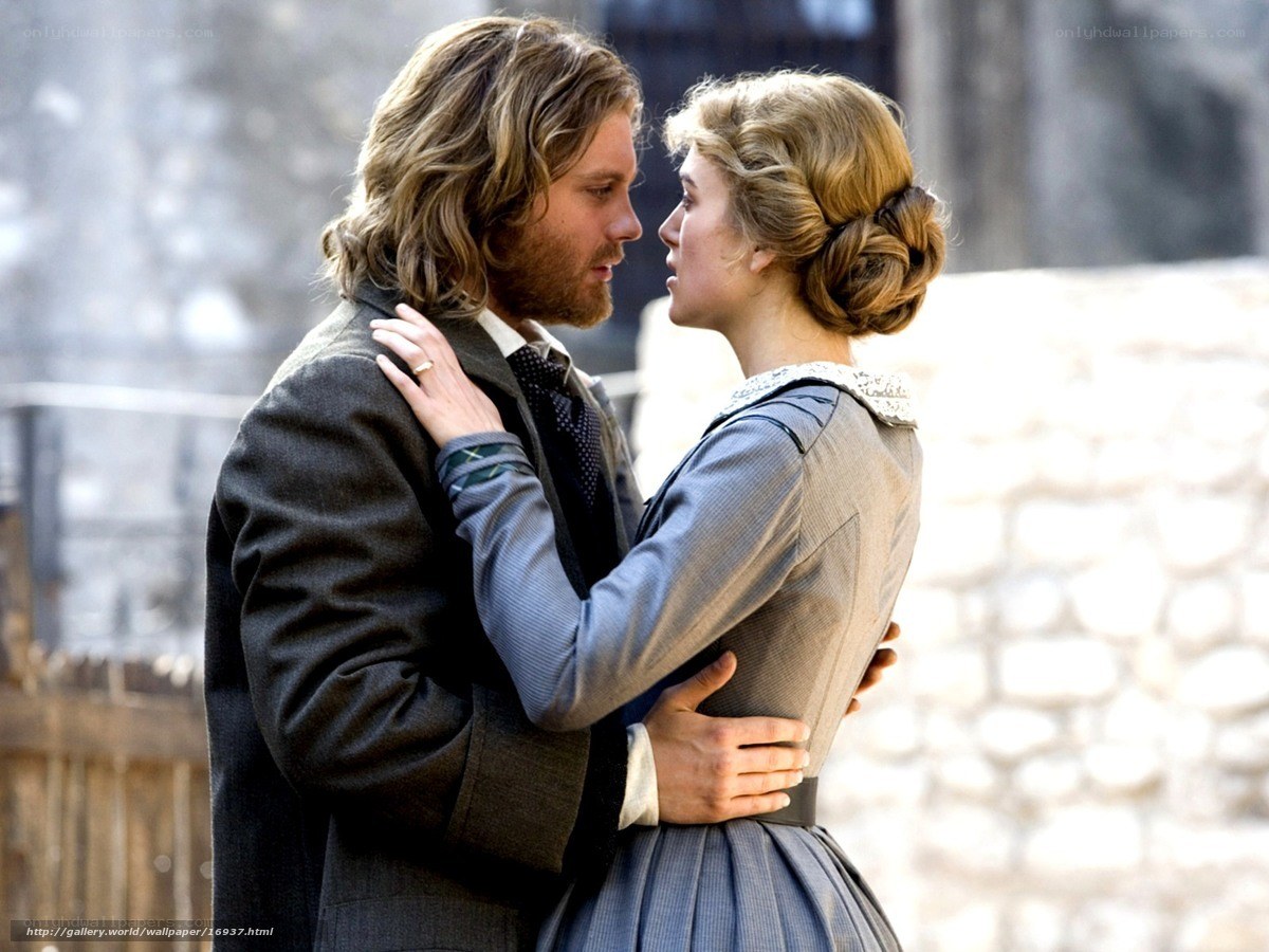 romantic embrace scene