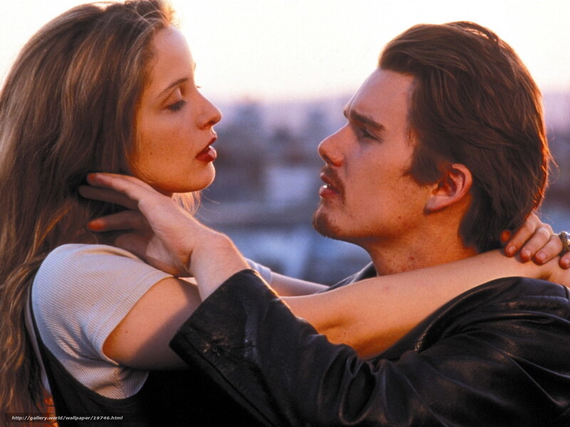 romantic moment on rooftop