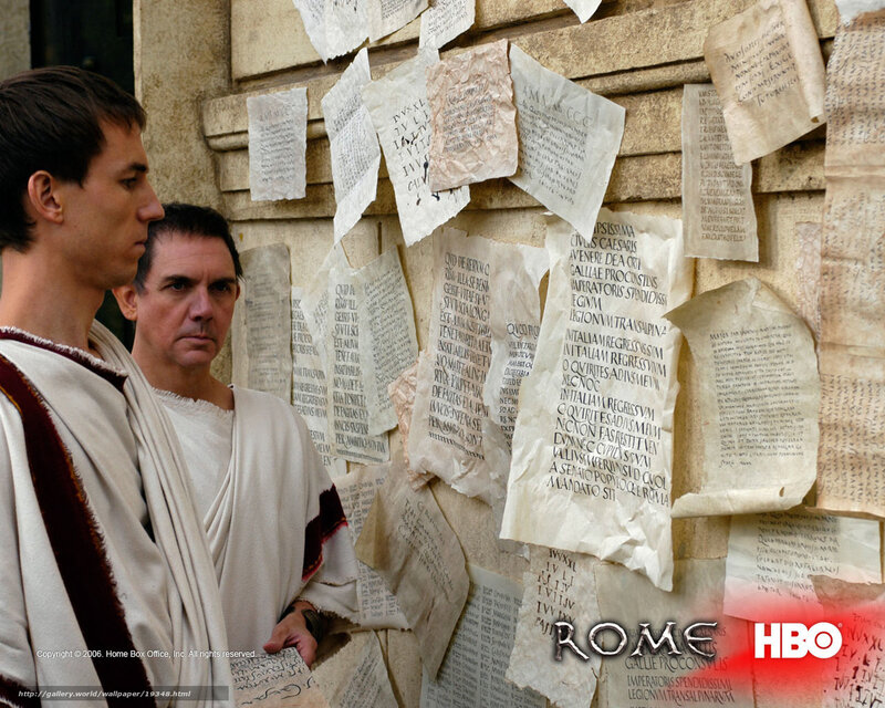 Rome TV show scene