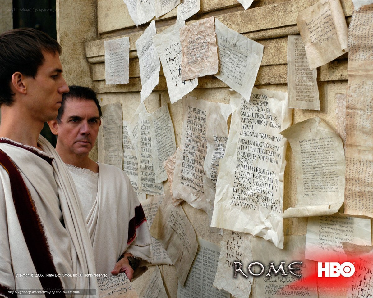 Rome TV show scene