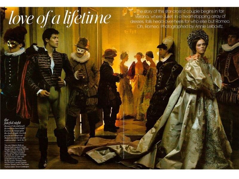 Romeo and Juliet fashion editorial