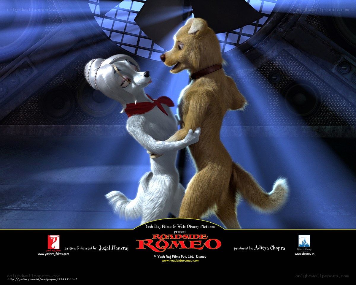 Romeo and Juliet in dog form