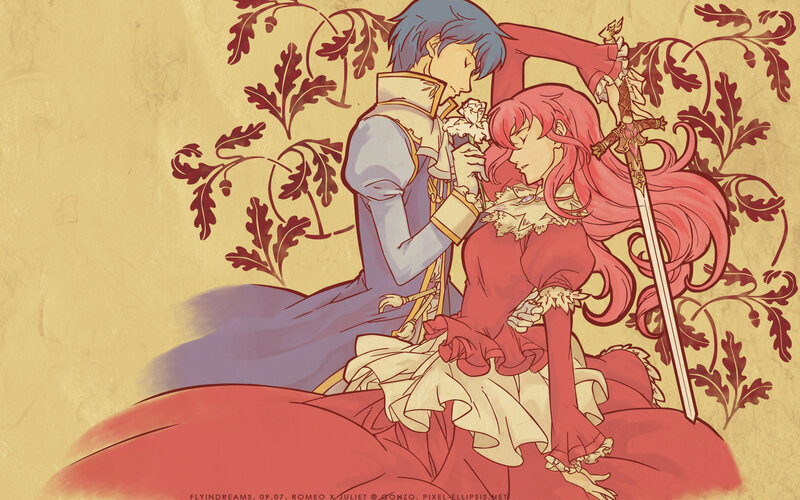 Romeo and Juliet romantic moment