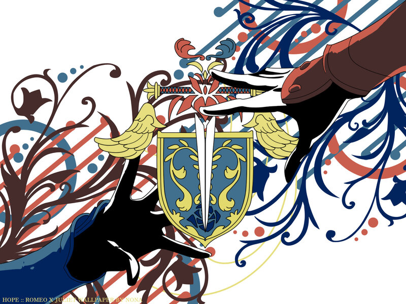 Romeo and Juliet themed artwork