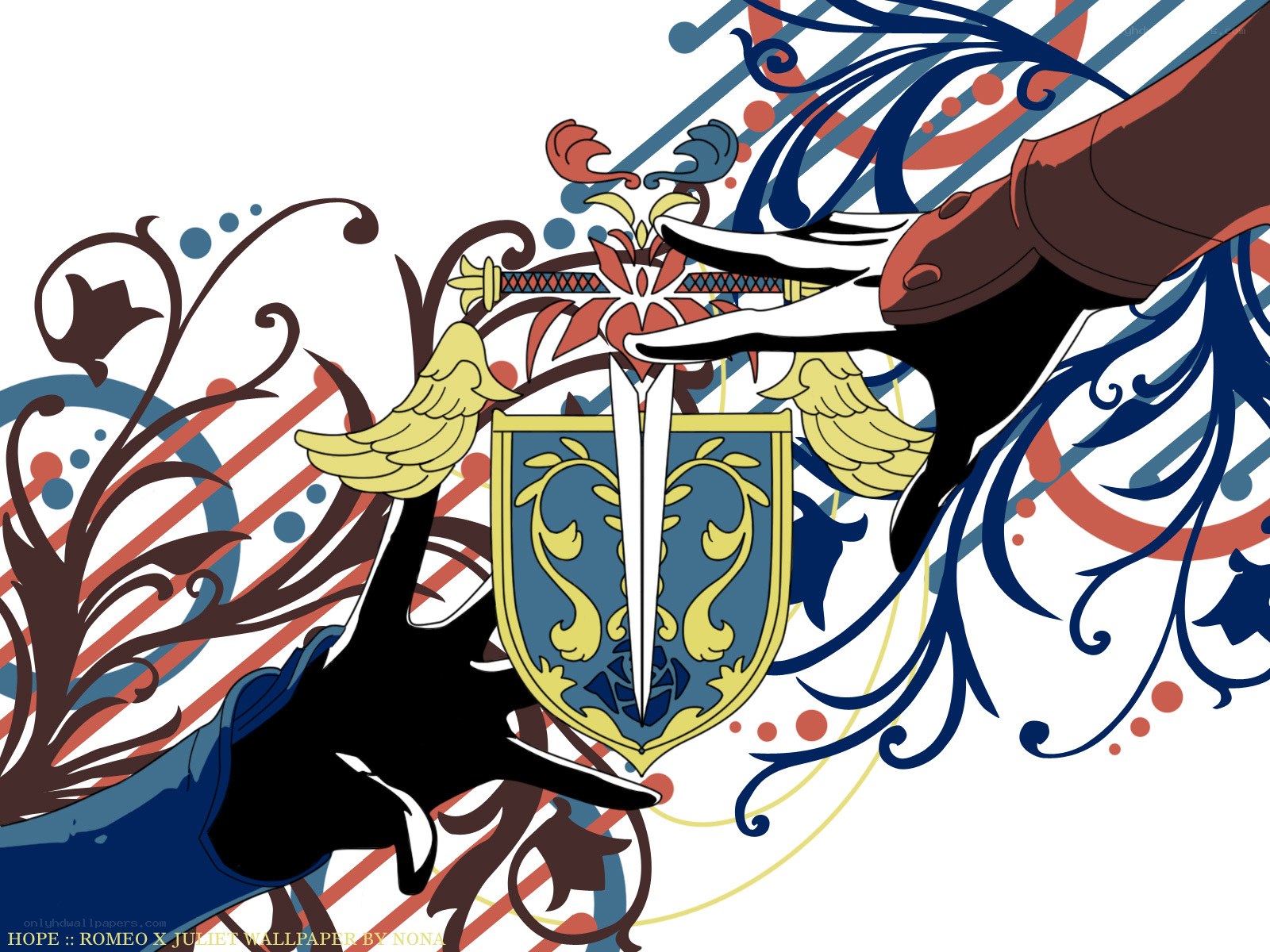 Romeo and Juliet themed artwork