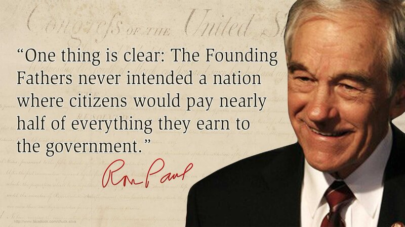 Ron Paul quote on government