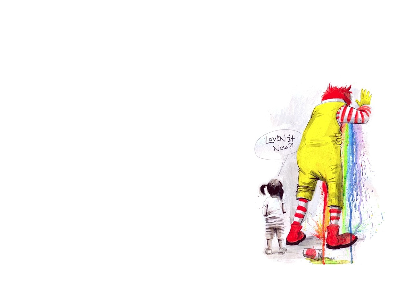 Ronald McDonald painting