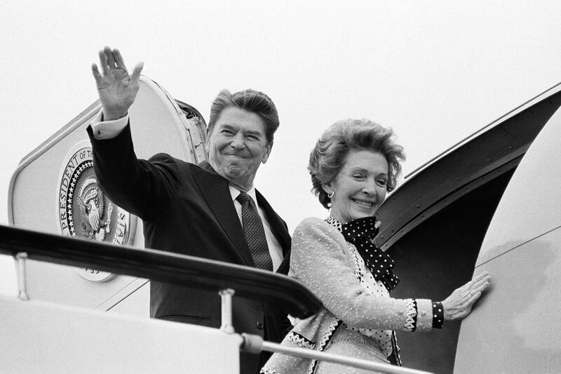 Ronald Reagan and Nancy Reagan