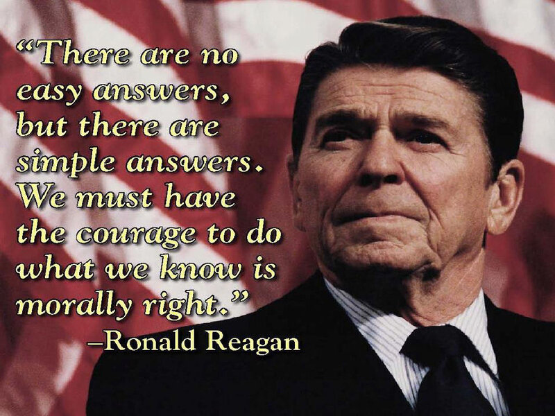 Ronald Reagan Portrait
