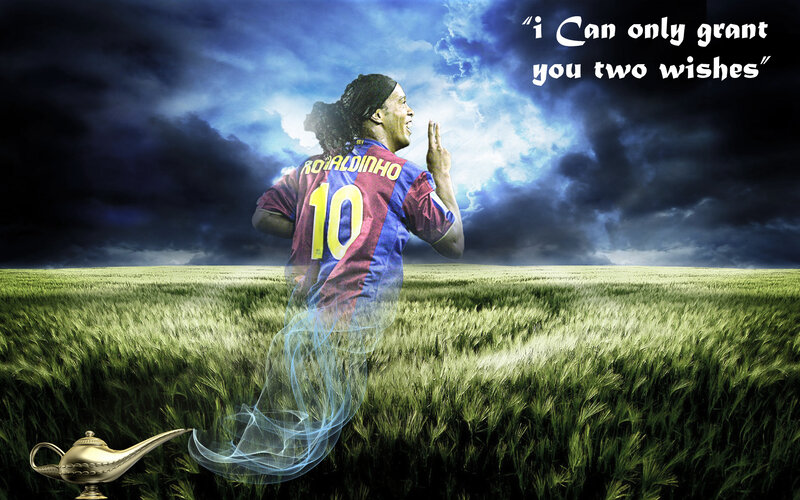 Ronaldinho in Field