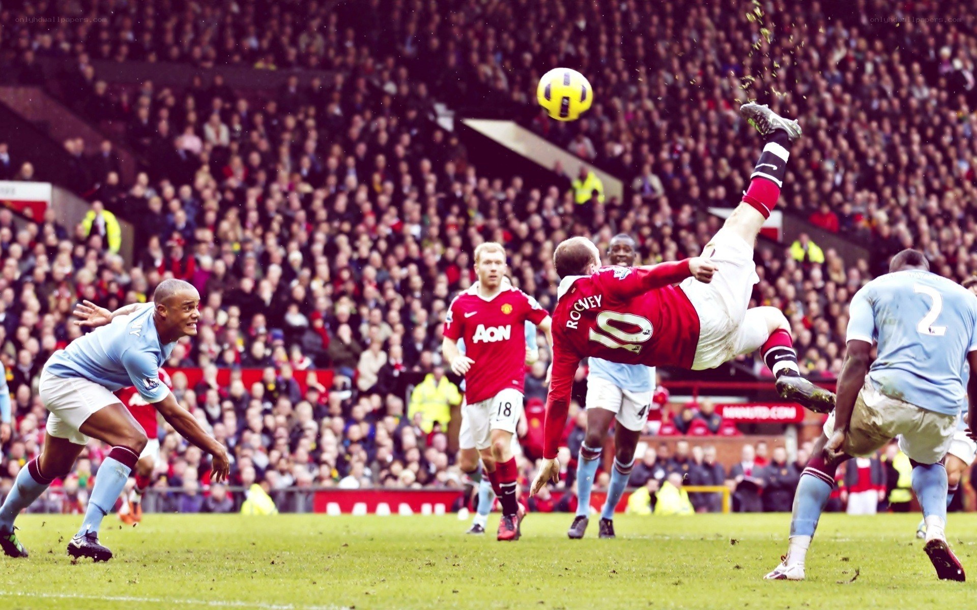 Ronaldinho's bicycle kick