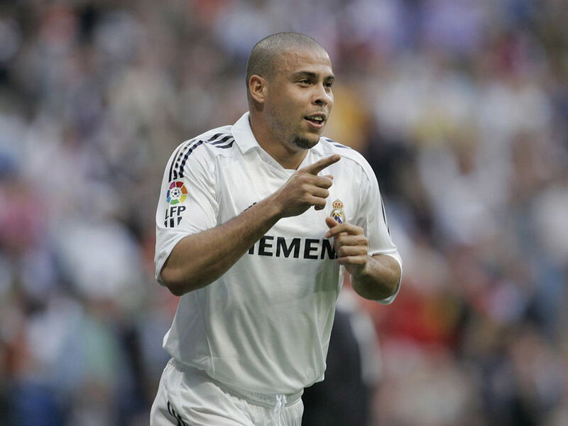 Ronaldo celebrating a goal