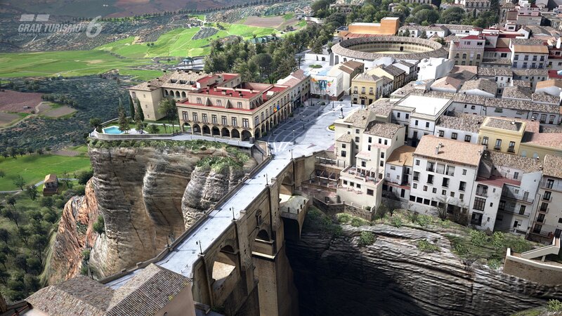 Ronda Town and Bridge