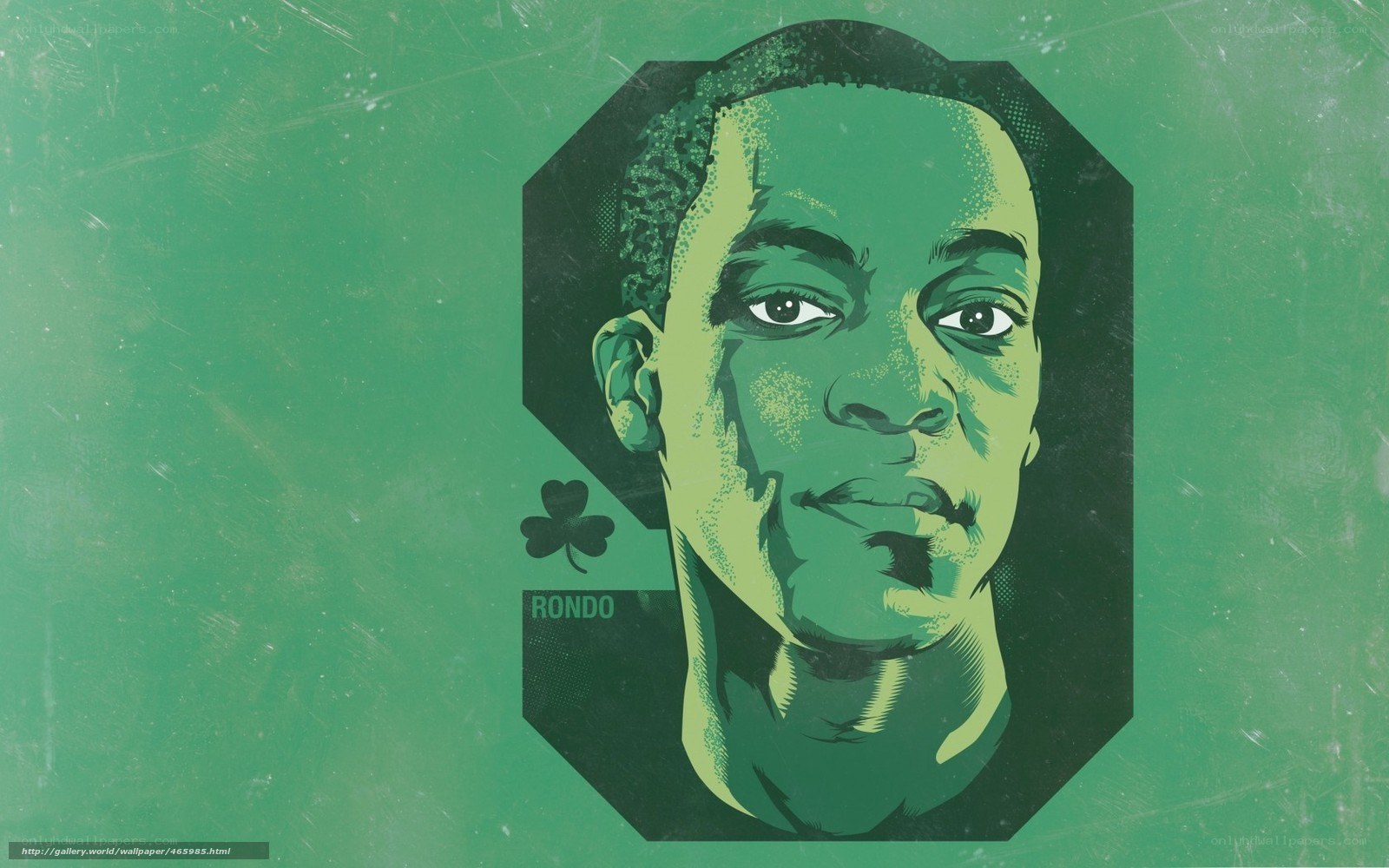 Rondo portrait illustration