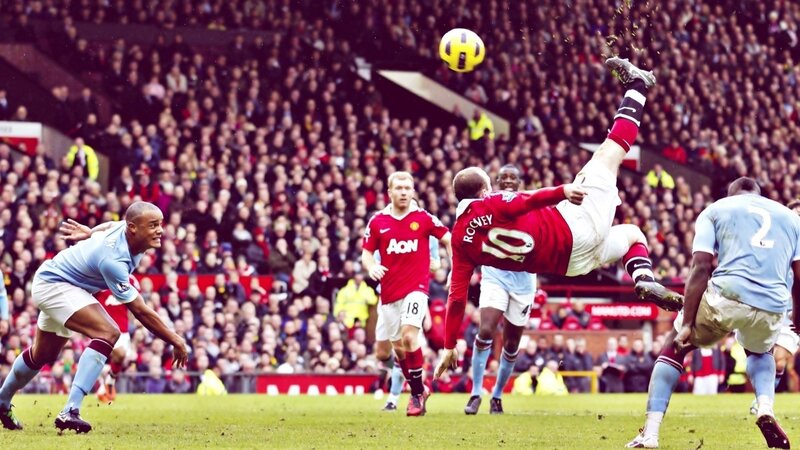 Ronny's bicycle kick
