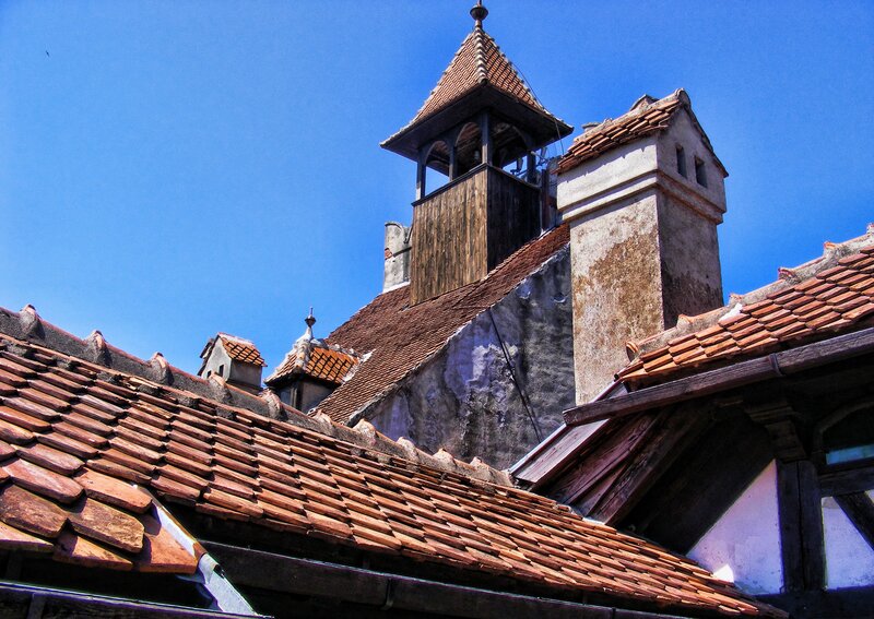 Roofline with bell tower