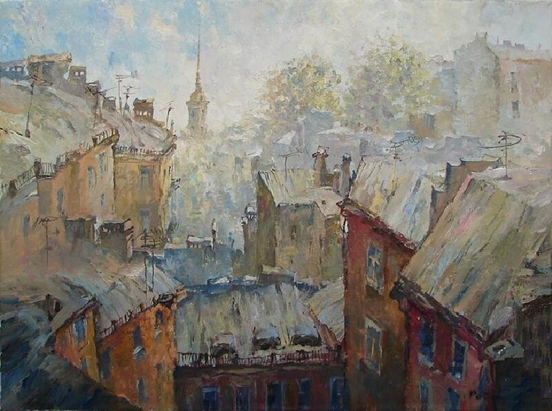 Roofs of a Hazy City