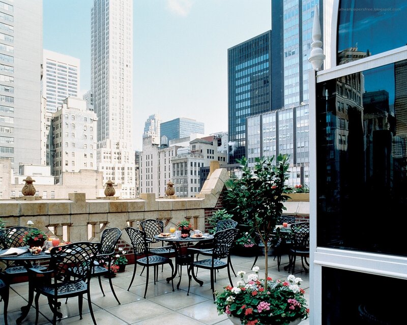 Rooftop Dining Area