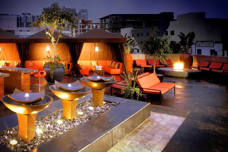 Rooftop Lounge Area